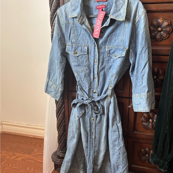 Merona Dresses & Skirts - Merona Chambray Button-Up Dress
